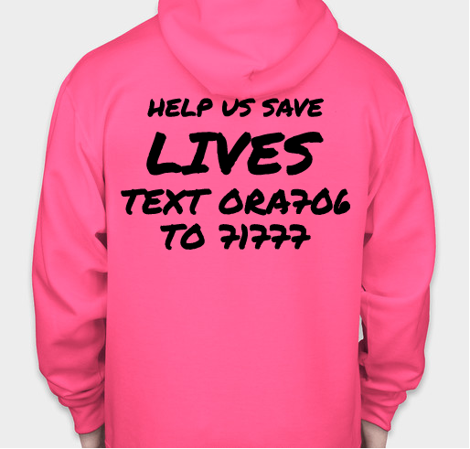 MOVE CANCER HOODED SWEATSHIRT