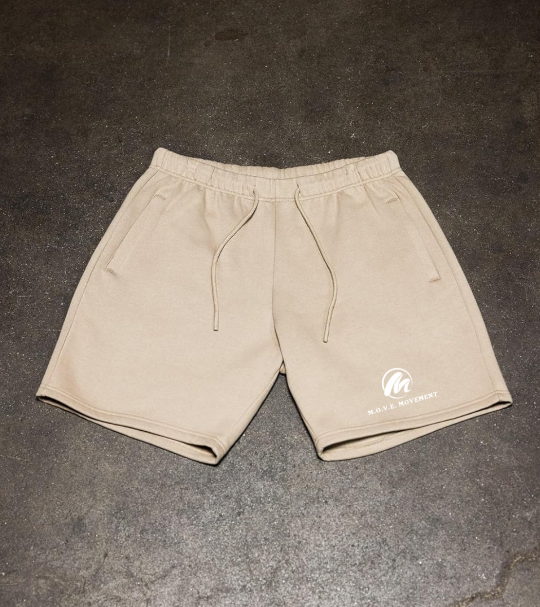 MOVE MOVEMENT LOGO SHORTS