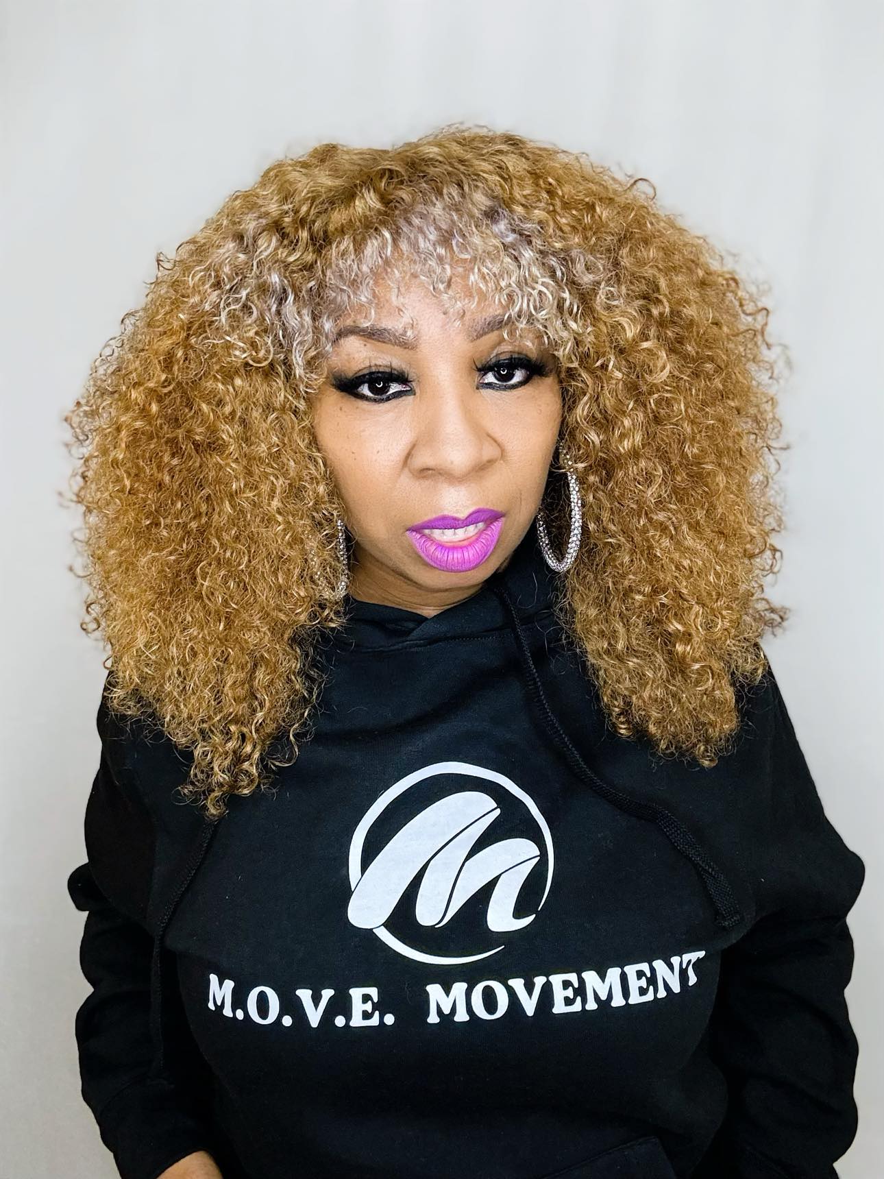 Official Logo MOVE Movement Hooded Sweatshirt