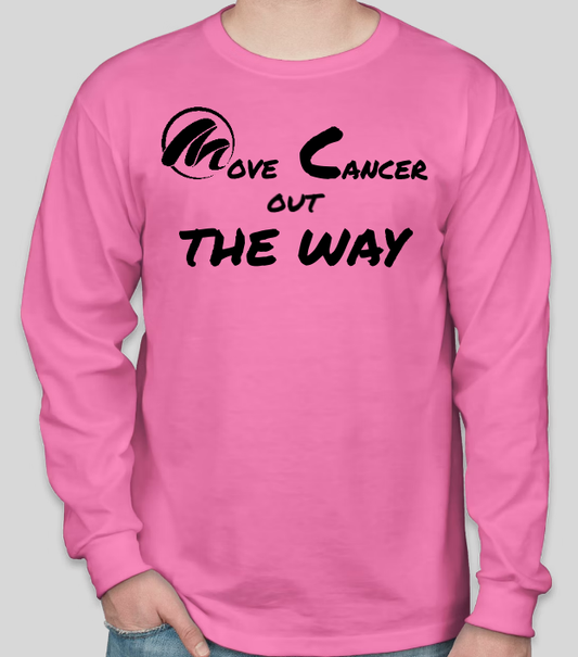 MOVE CANCER LONG SLEEVE T-SHIRT