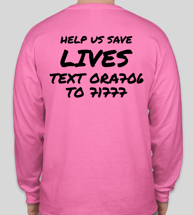 MOVE CANCER LONG SLEEVE T-SHIRT